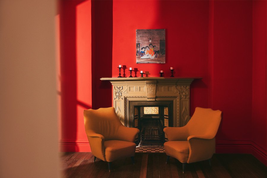 03.The Blue Reverie of Everyday, Installation View, Image Courtesy of RONG LU, Photo by Xing Yanchang